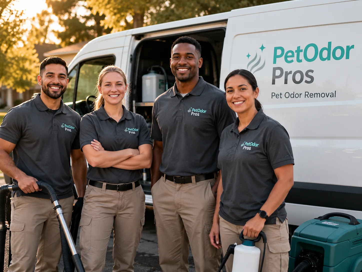 Pet Odor Removal team serving Van Buren, ME